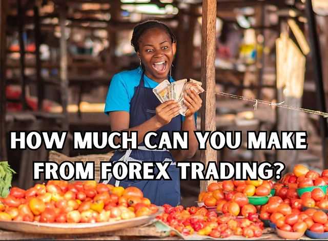 How much can you make from forex trading